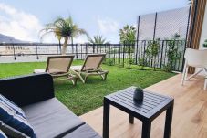Apartamento en Los Realejos - LA FAJANA ,vistas al mar con terraza y jardín priv